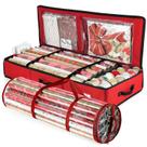 Recipiente de armazenamento de papel de embrulho Hearth & Harbor Christmas