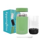 Recipiente de armazenamento Nugbuddy Airtight 300mL com frasco de vidro