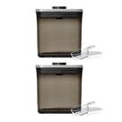 Recipiente de armazenamento OXO Steel POP 1.6L com colher para café Recipiente de armazenamento OXO Steel POP 1.6L com colher para café