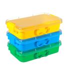 Recipiente de armazenamento Sensory Bin Carolart, pacote com 3, 13,5 polegadas