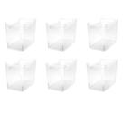Recipiente de armazenamento Sterilite Medium Shelf Bin Clear 6
