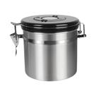 Recipiente De Café Hermético De Aço Inoxidável Com Válvula De CO2 Recipiente De Armazenamento De