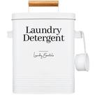 Recipiente de detergente para roupa Simplation Modern Farmhouse White