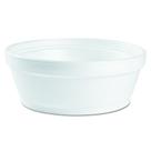 Recipiente de espuma Dart 8SJ32 240 ml Extra Squat 500 Case branco