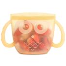 Recipiente de lanche para bebês Haakaa Oscar Owl Silicone BPA Free