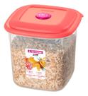 Recipiente de plástico hermético com tampa rosa Sanremo de 1,7 L Recipiente de plástico hermético com tampa rosa Sanremo de 1,7 L