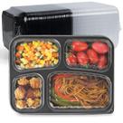 Recipiente de preparação de refeições LEOBOX To Go 1000 ml, pacote com 40 unidades, sem BPA