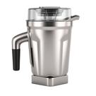 Recipiente Fxsmgdy de aço inoxidável compatível com liquidificador, 64 oz