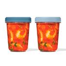 Recipiente OXO Good Grips Twist & Stack, 946 ml, pacote com 2 Recipiente OXO Good Grips Twist & Stack, 946 ml, pacote com 2