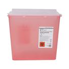 Recipiente para descarte de objetos cortantes McKesson Prevent, vermelho de 5 litros