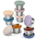 Recipiente para molho para salada VITEVER 70mL em aço inoxidável x8