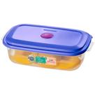 Recipiente Retangular Para Freezer Pequeno Alto 1100ml Cores Sortidas - 380/2 - SANREMO