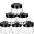 Recipiente SATINIOR, pacote com 6, plástico transparente, 30 ml com tampa
