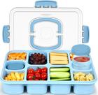 Recipiente Snackle Box Caperci Original de 10 compartimentos com tampa