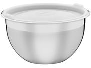 Recipiente Tramontina Cucina em Aço Inox com Tampa Plástica Preparar e Servir 16 cm 1,6 L