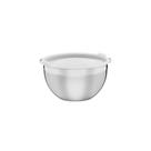 Recipiente Tramontina Cucina Em Aço Inox Com Tampa Plástica Preparar E Servir 28 Cm 8,3 L Tramontina