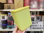 Recipiente Tupperware Refri Line Quadrado 1,8 Litro Amarelo