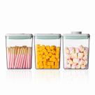 Recipientes de armazenamento de alimentos Ankou Pop Hertight 1,2 L x 3 sem BPA