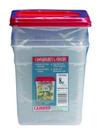 Recipientes de armazenamento de alimentos Cambro, conjunto de 2 quadrados de 8 litros com tampas