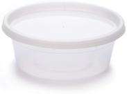 Recipientes de armazenamento de alimentos Deli YW 240 mL com tampas (48 unidades)