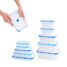 Recipientes de armazenamento de alimentos ECOBERI, conjunto dobrável de 5 Recipientes de armazenamento de alimentos ECOBERI, conjunto dobrável de 5
