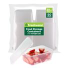 Recipientes de armazenamento de alimentos Freshware 50 Set 750 ml com tampas
