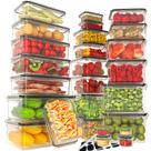 Recipientes de armazenamento de alimentos GEIKR 52 PCS herméticos sem BPA
