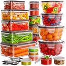 Recipientes de armazenamento de alimentos JSCARES 40 PCS herméticos com tampas de 20L Recipientes de armazenamento de alimentos JSCARES 40 PCS herméticos com tampas de 20L