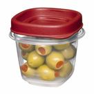 Recipientes de armazenamento de alimentos Rubbermaid Easy Find Lids 0,5 L