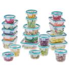 Recipientes de armazenamento de alimentos Snapware Total Solution, pacote com 21