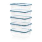 Recipientes de armazenamento de alimentos Snapware Total Solutions 3 xícaras x5 Recipientes de armazenamento de alimentos Snapware Total Solutions 3 xícaras x5