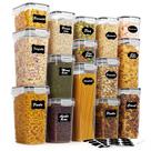 Recipientes de armazenamento de alimentos Vtopmart 15 unidades sem BPA com tampas