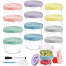 Recipientes de armazenamento de alimentos Yomarket 200 mL (8 oz) (pacote com 12) Recipientes de armazenamento de alimentos Yomarket 200 mL (8 oz) (pacote com 12)