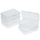 Recipientes de armazenamento Mozeat Mini Plastic 10,5 x 7,5 x 2,5 cm (5 unidades) Recipientes de armazenamento Mozeat Mini Plastic 10,5 x 7,5 x 2,5 cm (5 unidades)