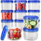 Recipientes de armazenamento para freezer HOMETALL 16 mL (pacote com 12) com tampas
