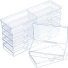 Recipientes de armazenamento SATINIOR Clear Plastic, pacote com 12 Recipientes de armazenamento SATINIOR Clear Plastic, pacote com 12