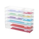 Recipientes de caixa de armazenamento novelinks Stackable Plastic Clear Recipientes de caixa de armazenamento novelinks Stackable Plastic Clear