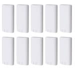 Recipientes de desodorante Minsily, 20 unidades, 15 mL, plástico branco, oval