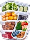 Recipientes de vidro para preparação de refeições PrepNaturals 1,1 L (pacote com 5)