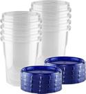 Recipientes Food Deli HomeyGear Twist Top 32 onças, pacote com 8