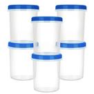 Recipientes para alimentos Atecare Heavy Duty Hertight, pacote com 6 unidades, 950 ml
