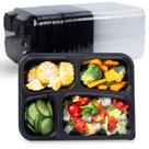 Recipientes para alimentos YANGRUI To Go, 34 onças, sem BPA, pacote com 40 tampas