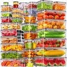 Recipientes para Armazenamento de Alimentos Canfanni 70 Peças Herméticos, Sem BPA