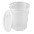 Recipientes para Deli Karat 32oz Transparentes de PP 240 unidades con Tapas Recipientes para Deli Karat 32oz Transparentes de PP 240 unidades con Tapas