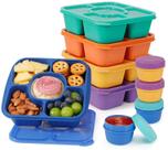 Recipientes para lanches que podem ser almoçados FANCILLA, pacote com 5 compartimentos Recipientes para lanches que podem ser almoçados FANCILLA, pacote com 5 compartimentos