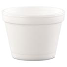 Recipientes para tigelas Dart DCC 4J6 Foam 120 mL brancos (caixa com 1000)