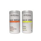 Reconstrução max repair 1kg + hidratação de maça verde 1kg