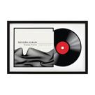 Record Album Frame MCS Double Matte 42x63cm, preto, pacote com 1