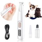 Recortadora de Patas para Perros Comasua con Luz LED, Impermeable y Recargable por USB