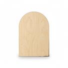 Recorte de madeira em formato de arco 41 cm para decoração DIY cortado a laser Recorte de madeira em formato de arco 41 cm para decoração DIY cortado a laser